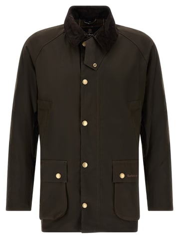 Chaqueta de algodón marrón Barbour