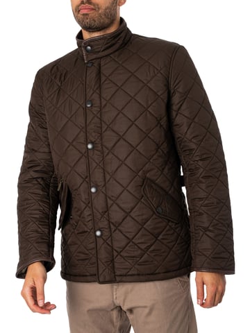 Barbour Chaqueta Acolchada Powell, Verde