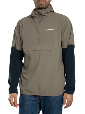 Berghaus Chaqueta Cortavientos Wandermoor, Gris