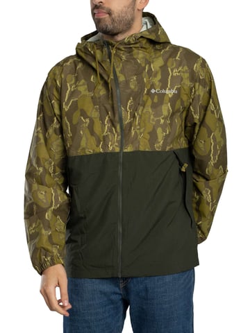 Columbia Chaqueta Cortavientos Novedosa De Spire Valley, Verde