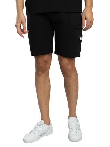 Weekend Offender Pantalones Cortos Deportivos Con Bolsillo Y Cremallera Hawkins, Negro