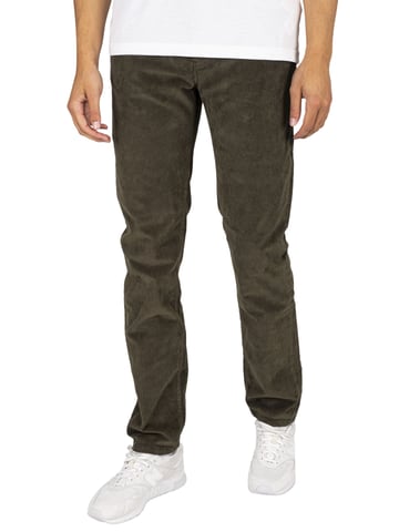 Lois Jeans Pantalones De Pana Sierra Fina, Verde