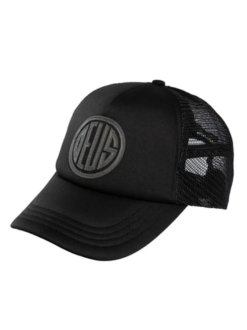 Deus Ex Machina Gorra De Camionero Con Forma De Píldora, Negro