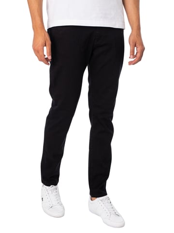 Diesel Vaqueros Ajustados D-Strukt, Negro