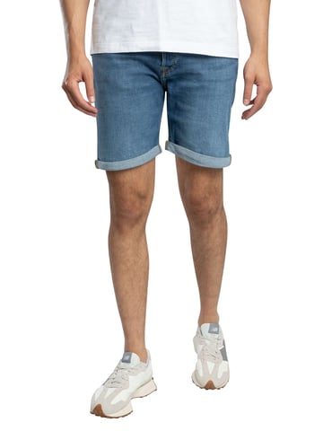 Jack & Jones Pantalones Cortos De Mezclilla Rick Original, Azul