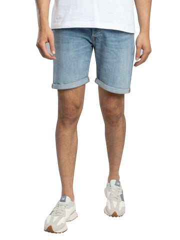 Jack & Jones Pantalones Cortos De Mezclilla Rick Original, Azul