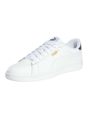 Puma Zapatillas Deportivas De Cuero Smash 3.0 L, Blanco