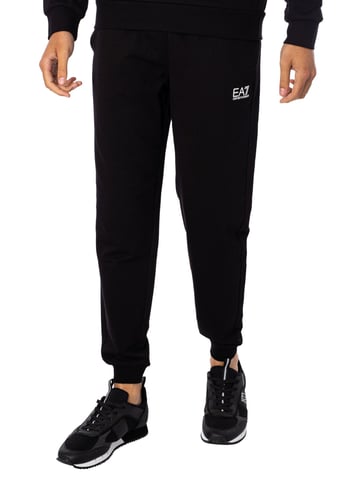 EA7 Joggers De Logotipo, Negro