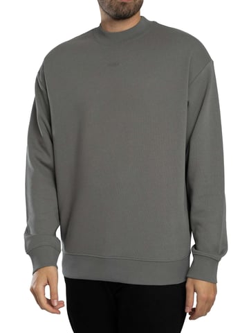 HUGO Sudadera Dapocrew, Gris