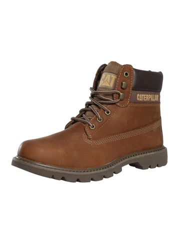 Caterpillar Botas De Cuero Colorado 2.0, Marrón
