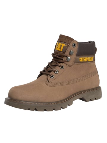 Caterpillar Botas De Cuero Colorado 2.0, Marrón