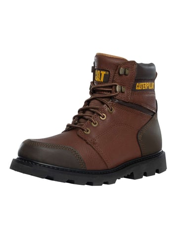 Caterpillar Botas De Cuero Allerton, Marrón