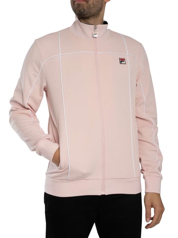 Fila Chaqueta Deportiva Armando Con Ribetes En Contraste, Rosado