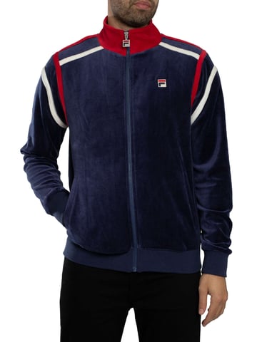 Fila Chaqueta Deportiva Gabriele Con Paneles De Contraste, Azul