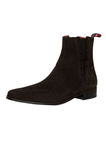 Jeffery West Botines Chelsea De Ante, Marrón