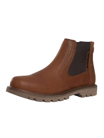 Caterpillar Botas De Cuero Chelsea Colorado 2.0, Marrón