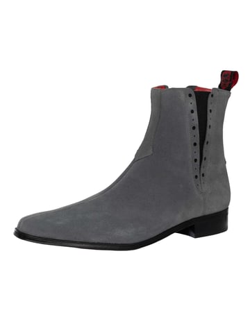 Jeffery West Botines Chelsea De Ante, Gris