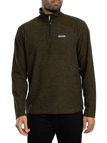 Regatta Polar Thompson Marl Con Media Cremallera, Verde