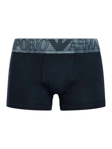 Emporio Armani Bóxers De Algodón Orgánico, Azul