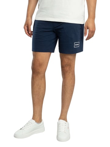 HUGO Pantalones Cortos Deportivos Lounge Laze, Azul