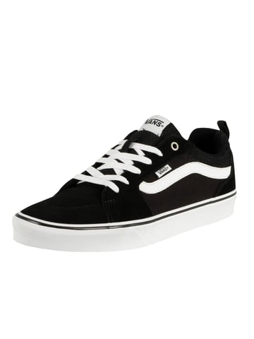 Vans Zapatillas De Lona De Ante Filmore, Negro