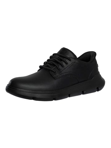 Skechers Zapatillas Sin Cordones Garza De Cuero, Negro