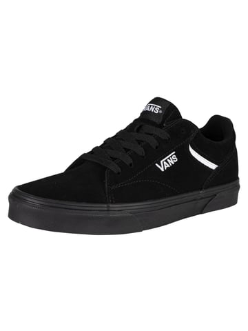 Vans Zapatillas Seldan De Ante, Negro