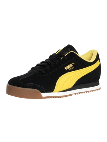 Puma Zapatillas Roma De Ante, Negro