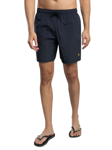 Lyle & Scott Pantalones Cortos De Baño Lisos, Azul