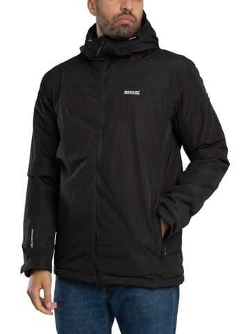 Regatta Chaqueta Impermeable Y Aislante Thornridge, Negro