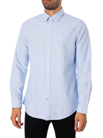 Barbour Camisa De Vestir Oxtown, Azul