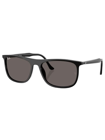 Ray-Ban RB2216 Gafas De Sol Rectangulares, Negro