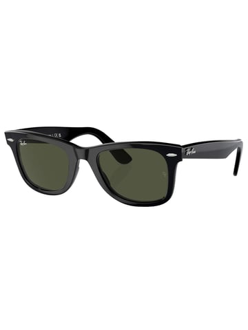 Ray-Ban Gafas De Sol Anchas Wayfarer Classic Originales, Negro