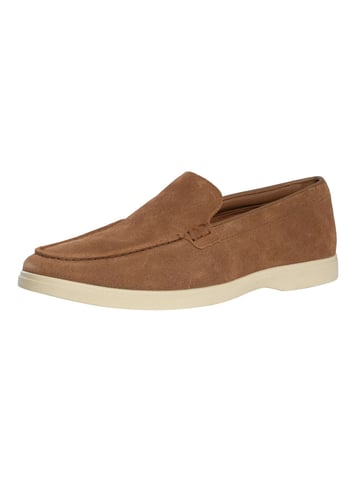 Clarks Mocasines Torford Easy De Ante, Marrón