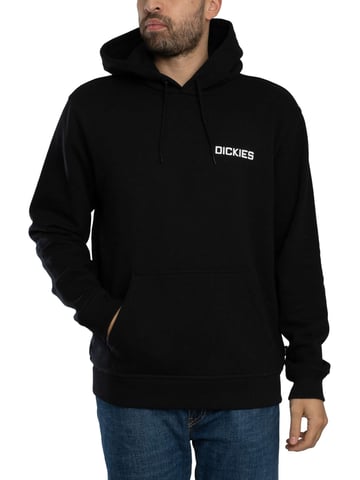 Dickies Sudadera Con Capucha Y Gráfico En La Espalda De Payson, Negro