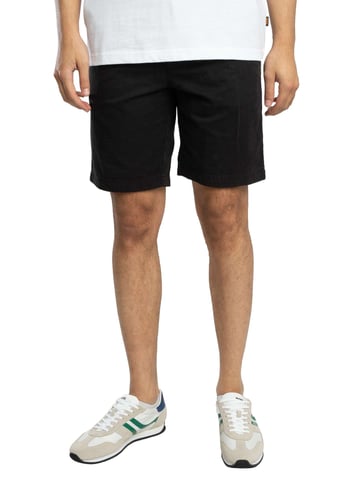 BOSS Shorts Chinos Delgados, Negro