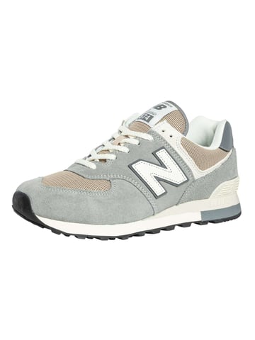 New Balance 574 Entrenadores De Gamuza, Gris