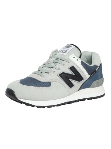 New Balance 574 Entrenadores De Gamuza, Gris