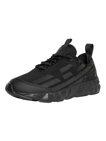 EA7 Zapatillas Deportivas Ultraligeras Con Suela, Negro