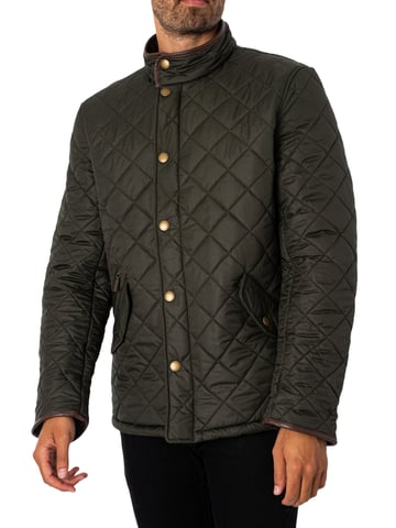 Barbour Chaqueta Acolchada Powell, Verde