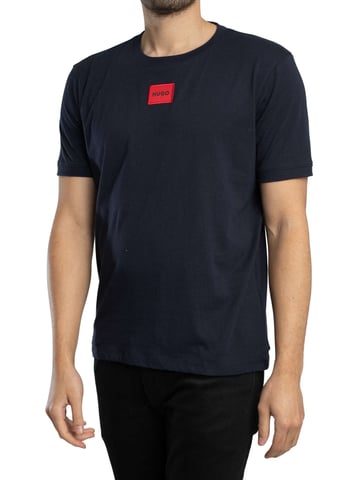 HUGO Camiseta Diragolino212, Azul