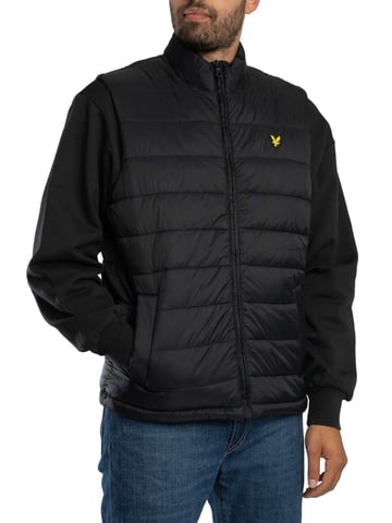 Lyle & Scott Chaleco Acolchado, Negro