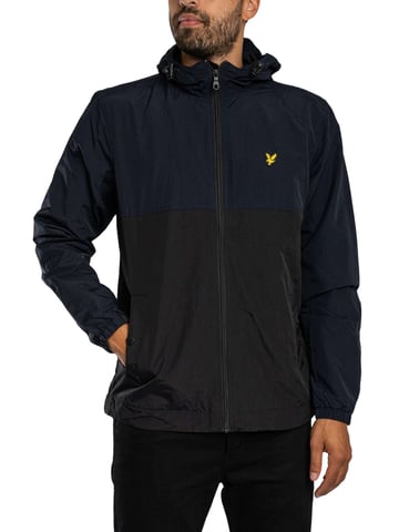 Lyle & Scott Chaqueta Con Cremallera Y Bloques De Color, Azul