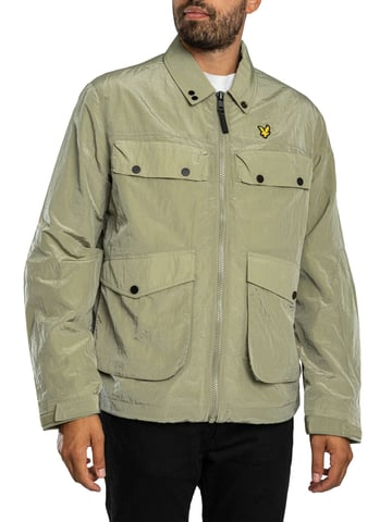 Lyle & Scott Chaqueta Blusón De 4 Bolsillos, Verde