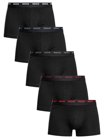 HUGO Pack De 5 Calzoncillos De Algodón Elástico, Gris