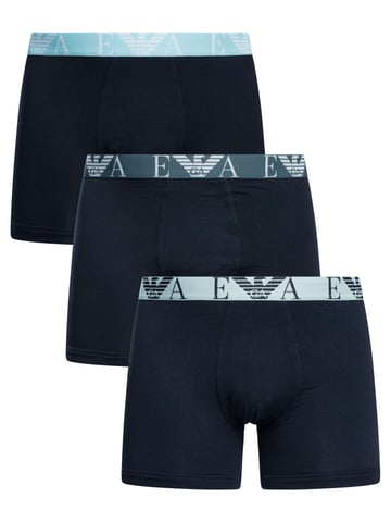Emporio Armani Pack De 3 Calzoncillos Boxer, Azul