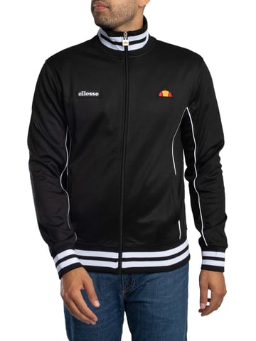 Ellesse Chaqueta Deportiva Milán, Negro