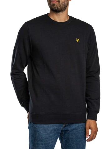 Lyle & Scott Sudadera Con Logo Bordado, Negro