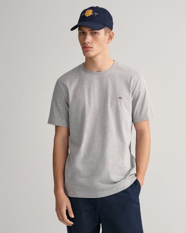 Camiseta GANT Hombre Regular Fit Manga Corta Shield Logo T-Shirt