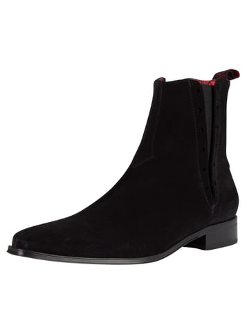 Jeffery West Botas De Gamuza, Negro